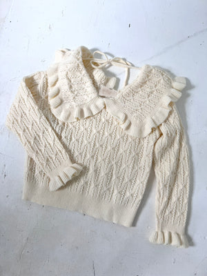 Wool Peasant Sweater