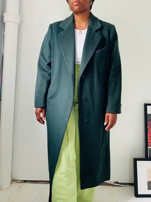 Evergreen Wool Coat