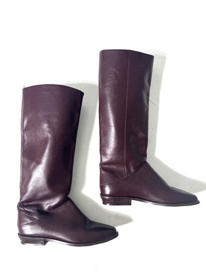 Brown Leather Boots