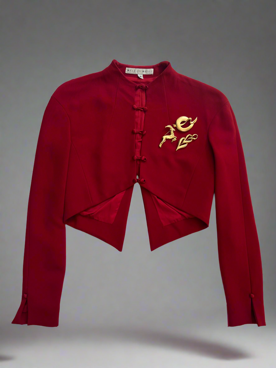 Tailored Red Matador Jacket