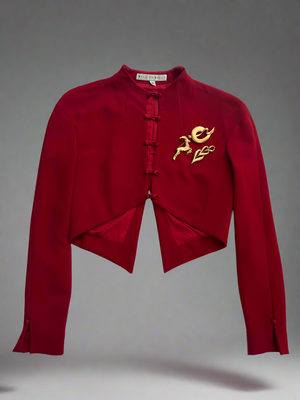 Tailored Red Matador Jacket