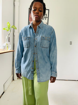 Vintage Denim  Shirt
