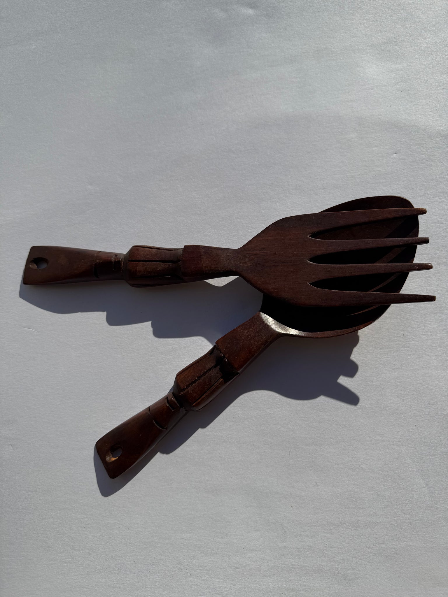 Ebony Salad Tongs