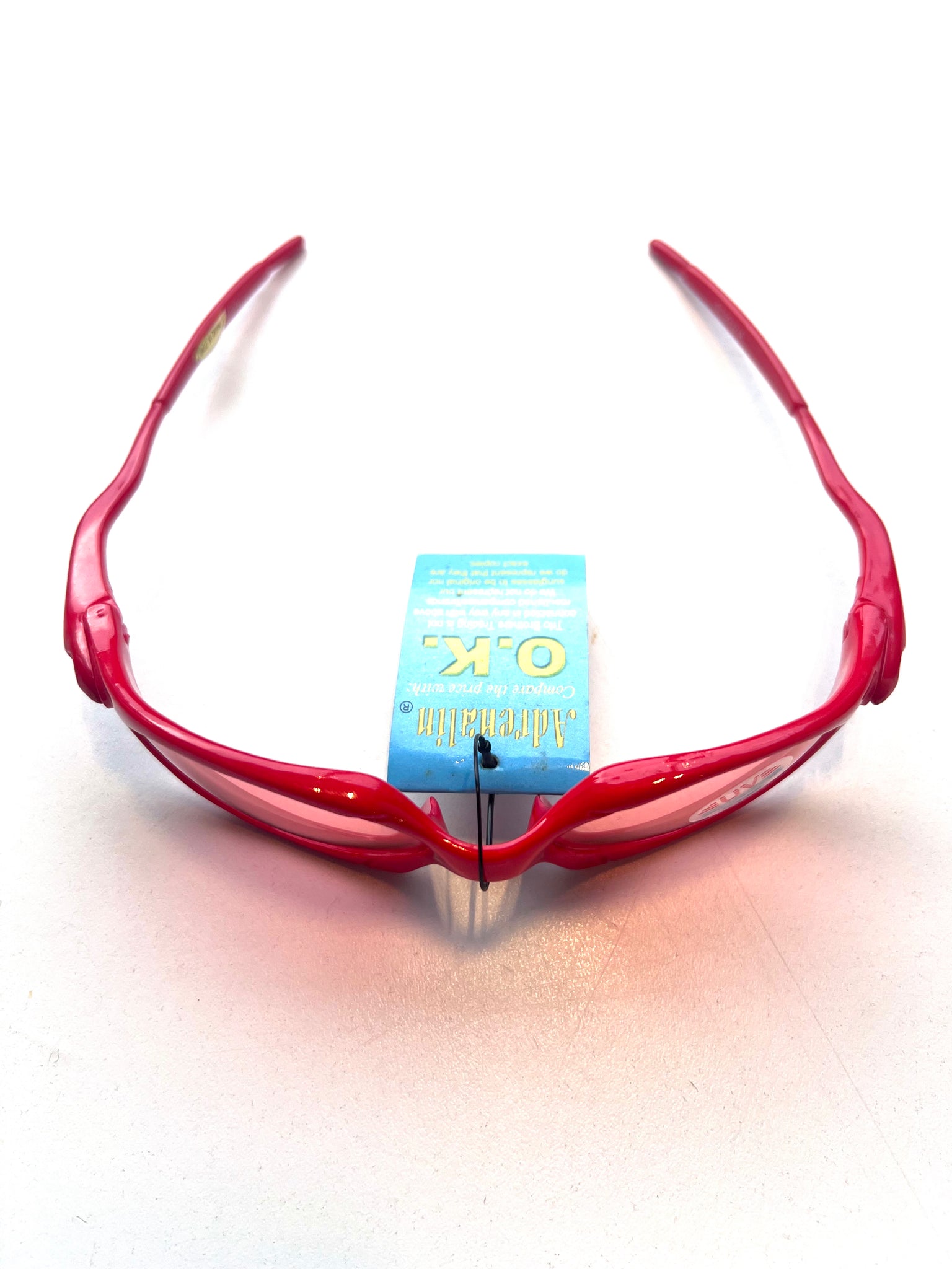 Cherry Red Wrap Around Sunglasses