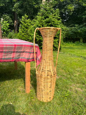 Basketweave Tall Vase