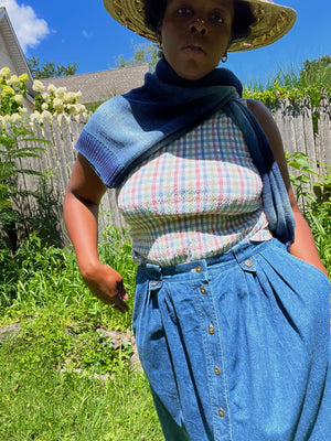 Denim Skirt