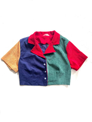 Primary Cord Crop Top