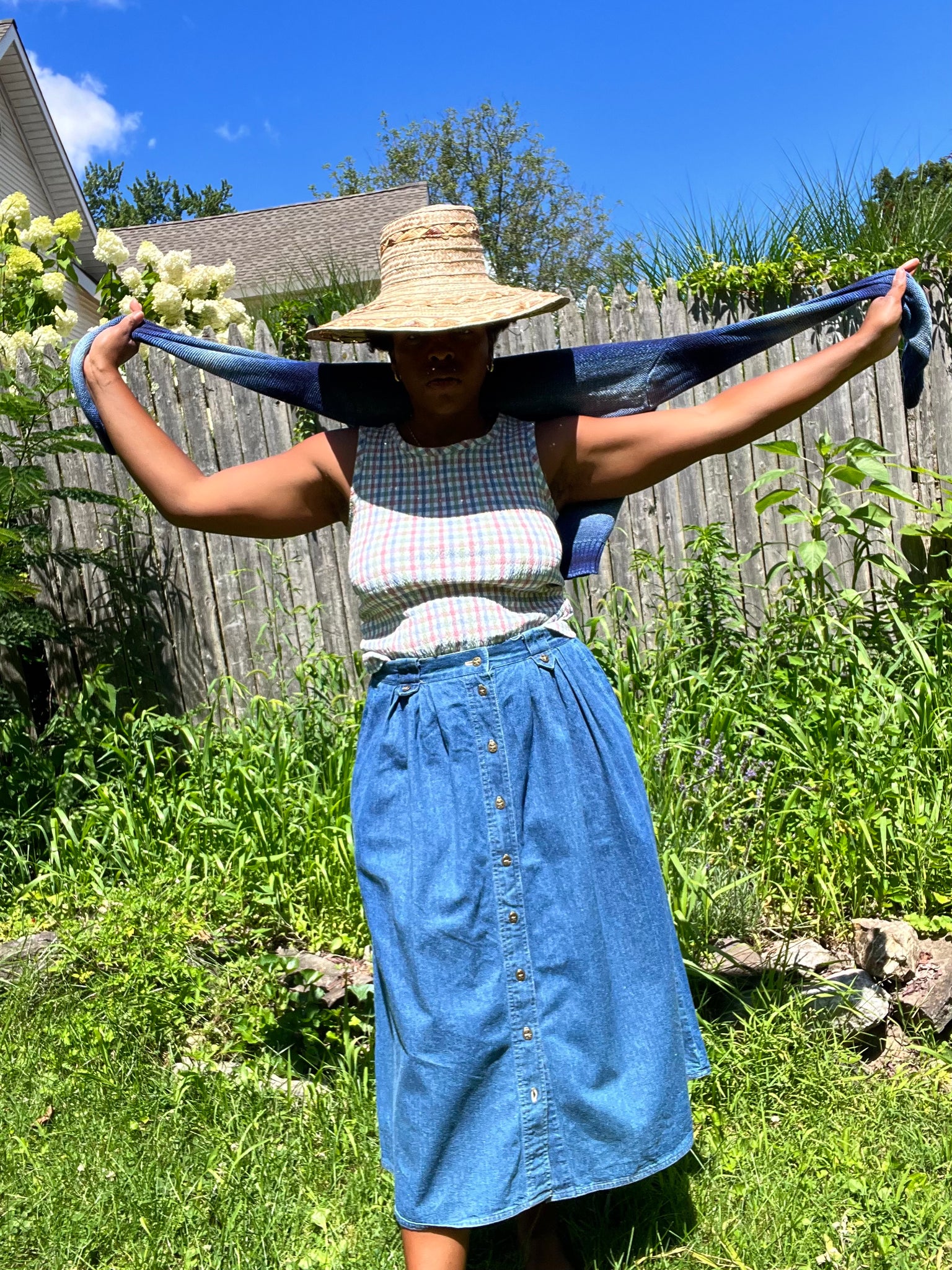 Denim Skirt