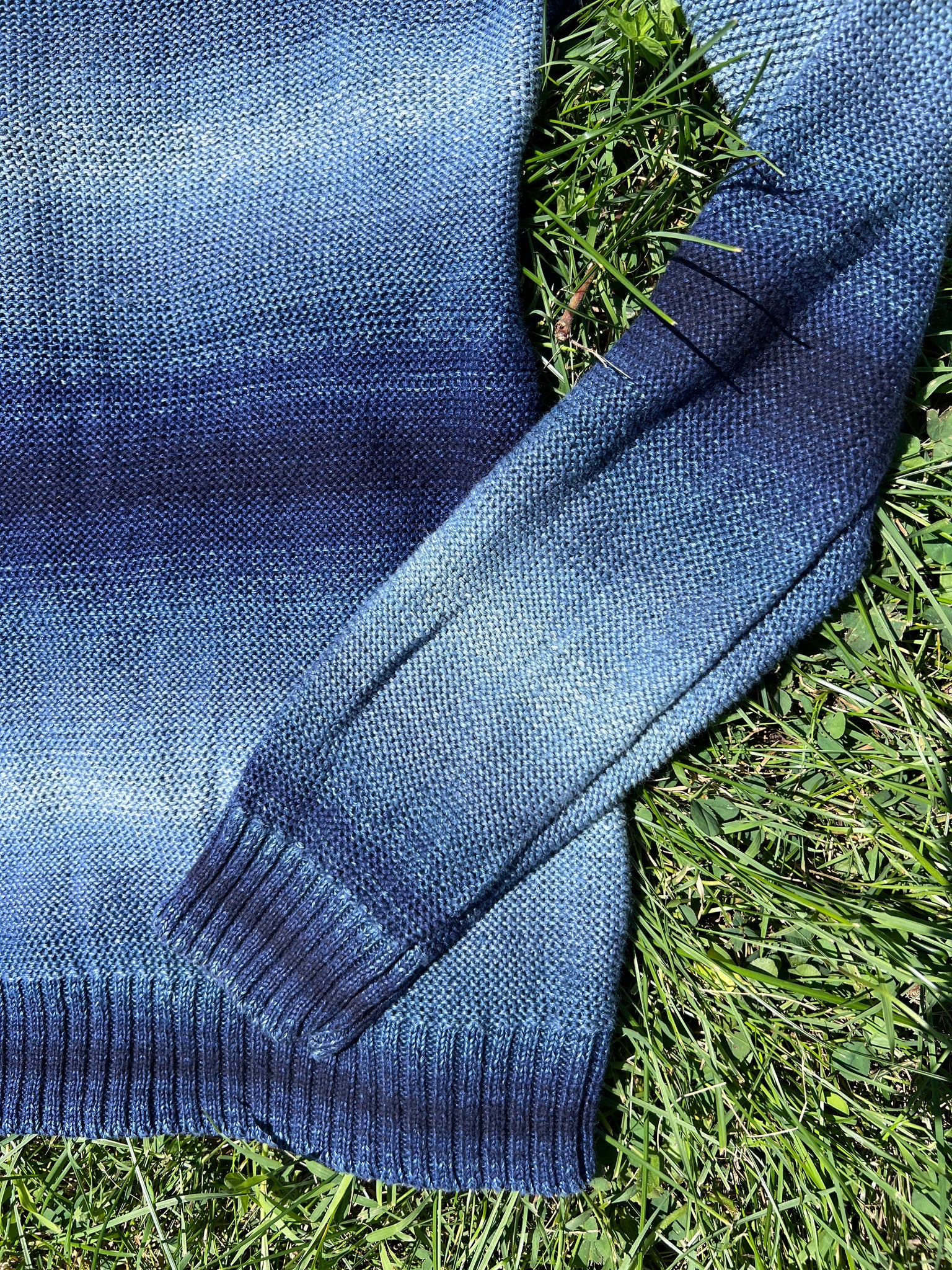 Blue Ombré Sweater by Polo Ralph Lauren