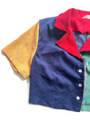 Primary Cord Crop Top
