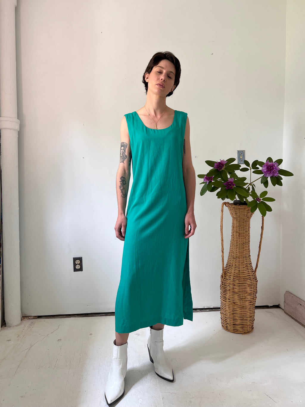 Handmade Emerald Tunic