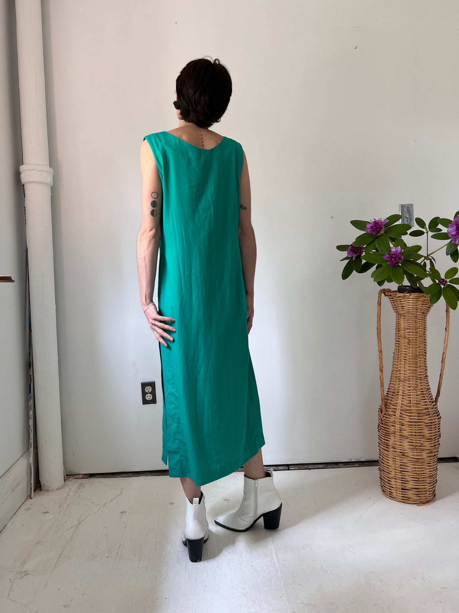 Handmade Emerald Tunic