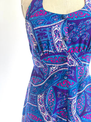 Paisley Mini Dress