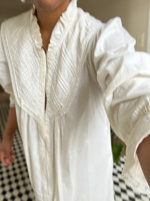 Edwardian-ish Cotton Dress