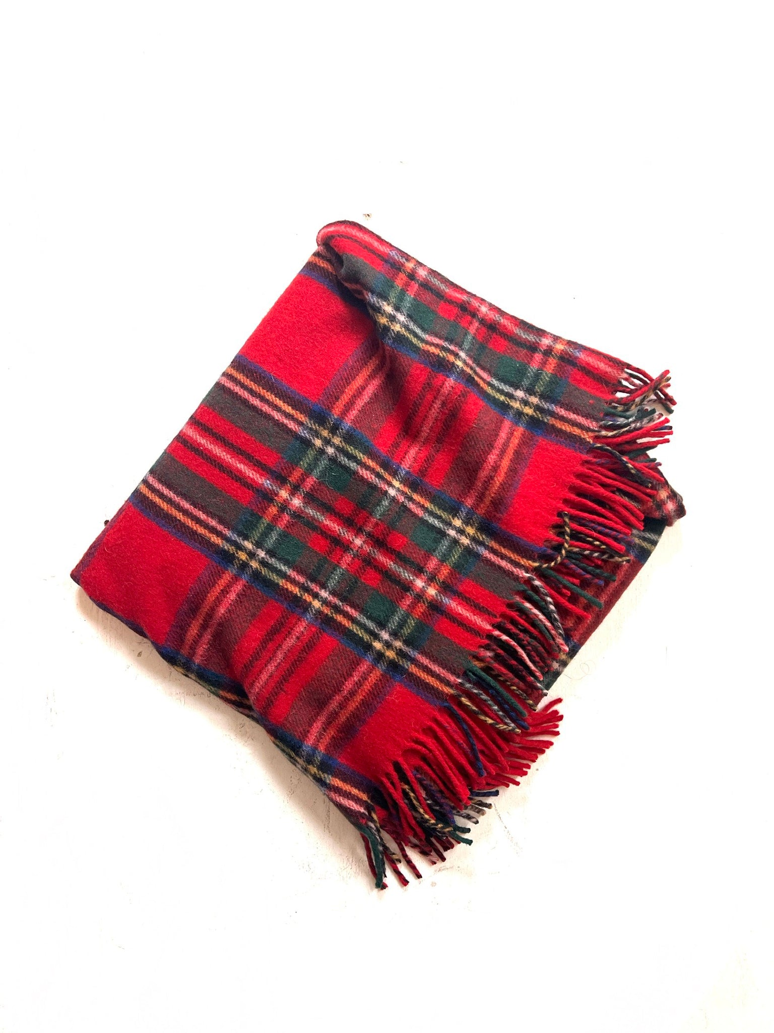Scottish Wool Tartan Throw