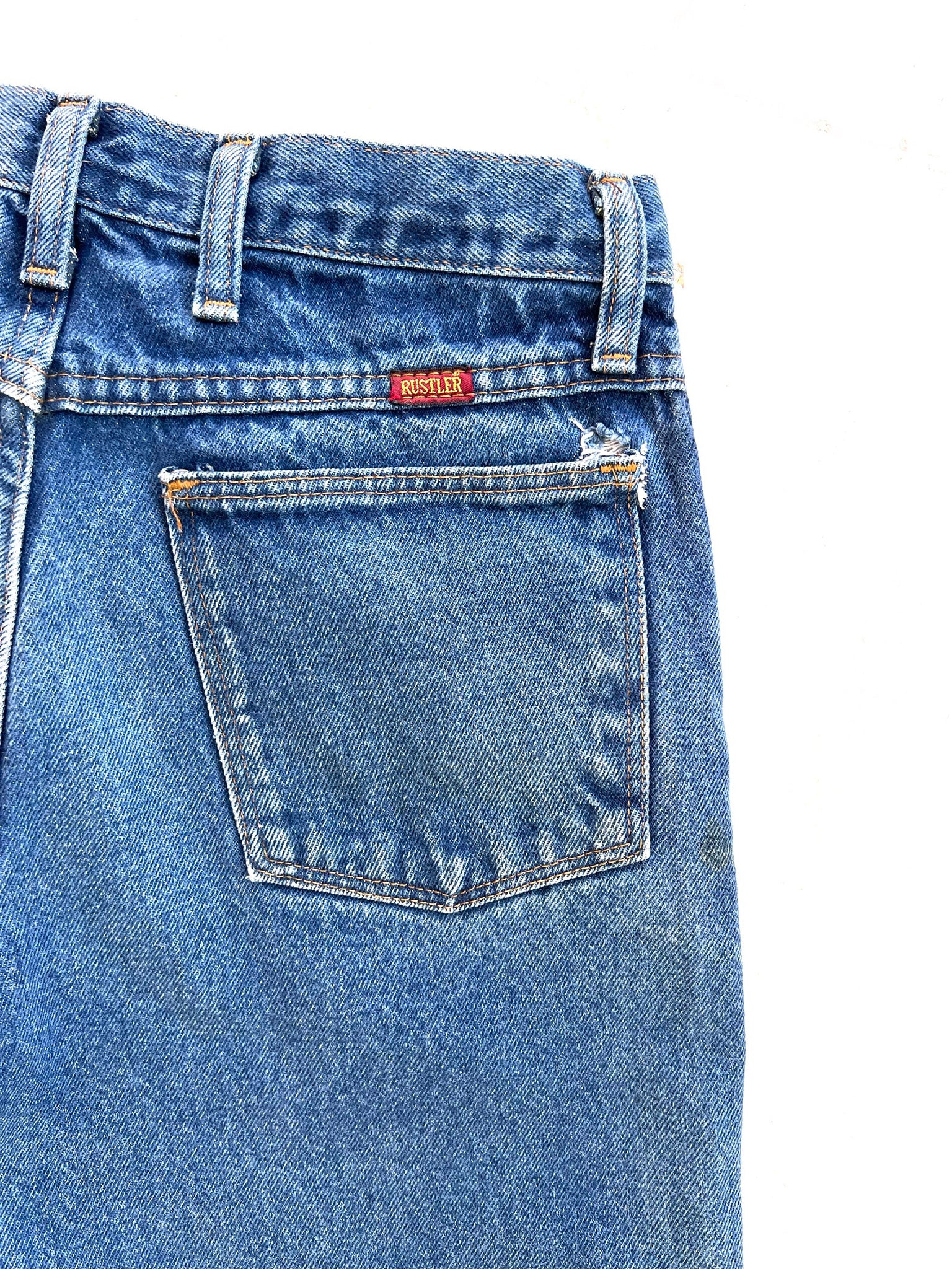 Vintage Rustler Zip Fly Jeans 28 x 31