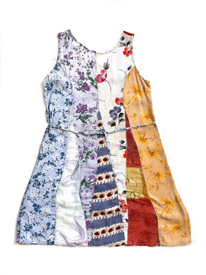 Patchwork Mini Dress