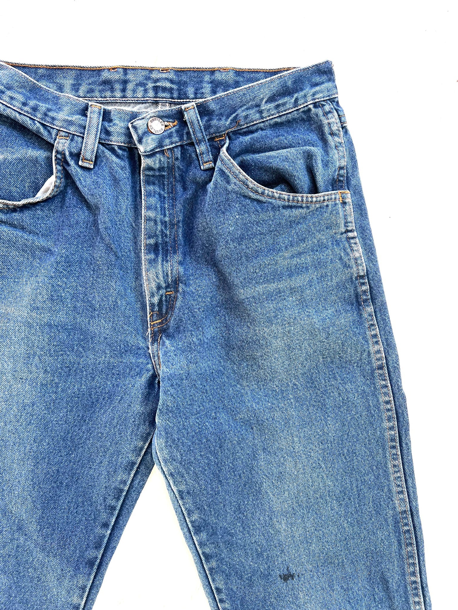 Vintage Rustler Zip Fly Jeans 28 x 31
