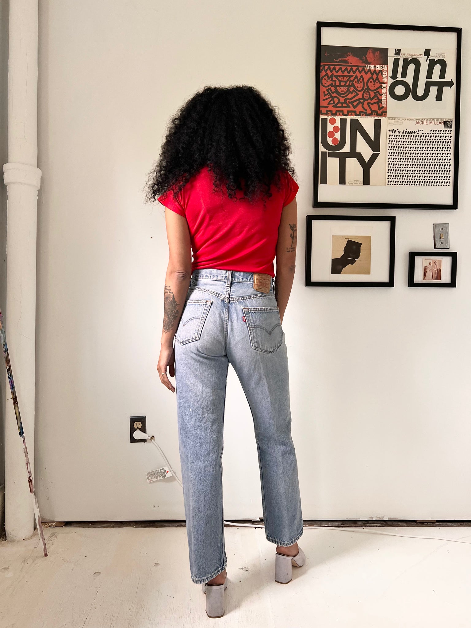 LEVI'S 501 Vintage Button Fly Jeans 31” x 29.5”
