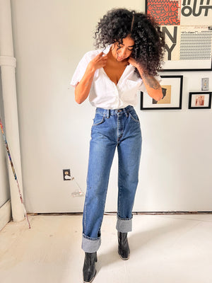 Vintage Rustler Zip Fly Jeans 28 x 31