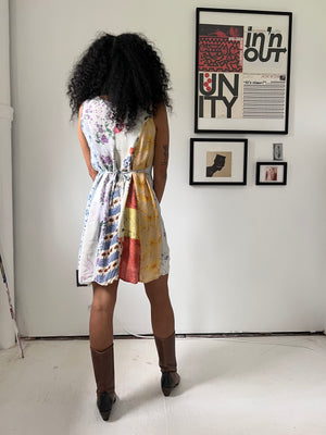 Patchwork Mini Dress