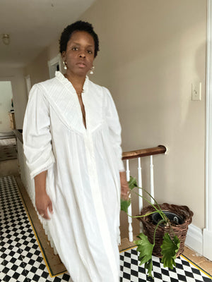 Edwardian-ish Cotton Dress