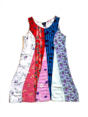Patchwork Mini Dress