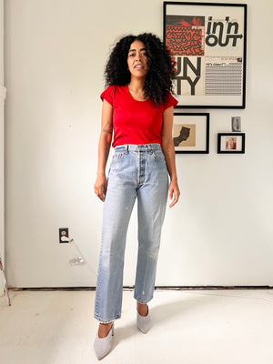 LEVI'S 501 Vintage Button Fly Jeans 31” x 29.5”