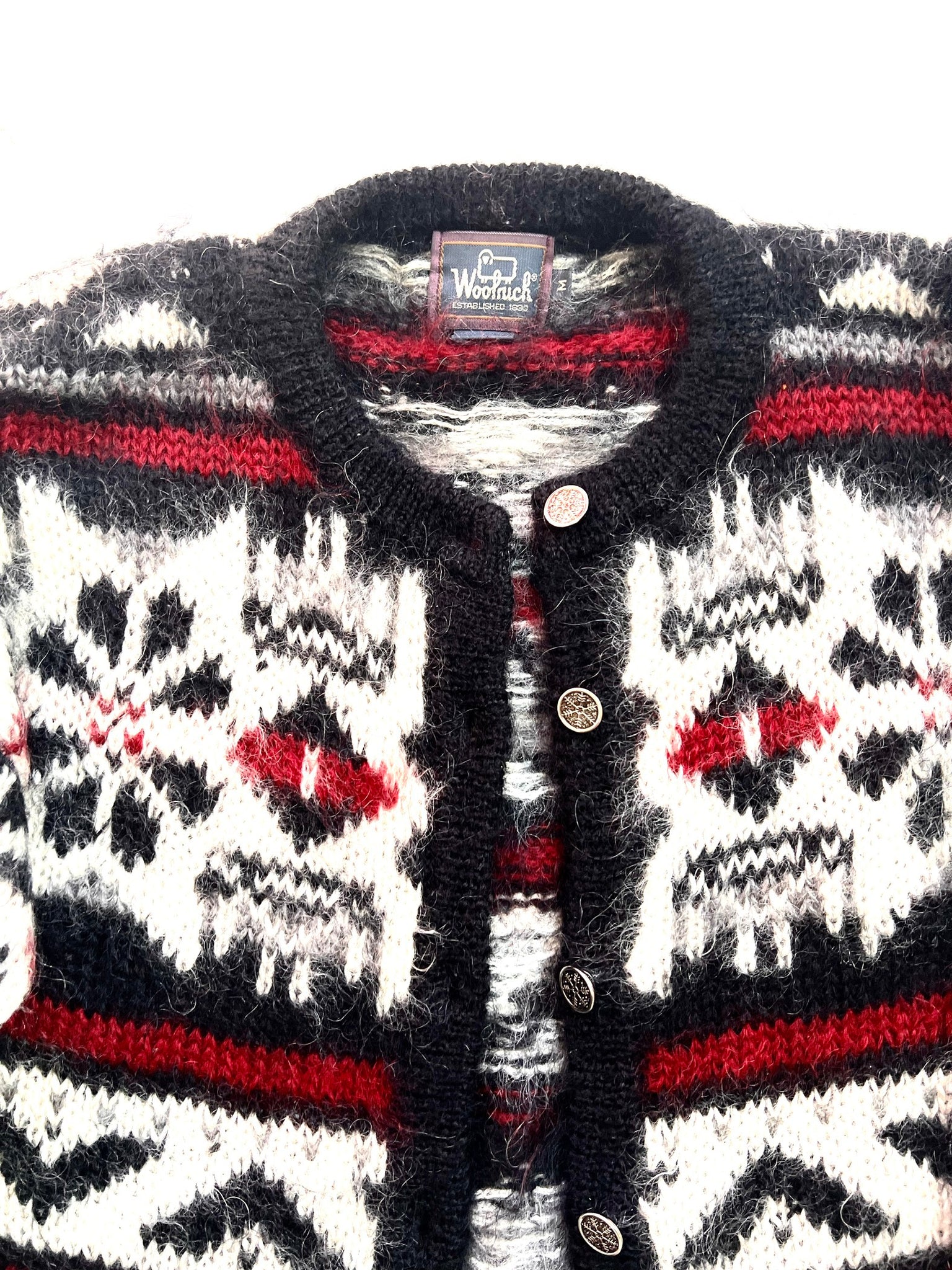 Mohair Wool Cardigan by Woolrich