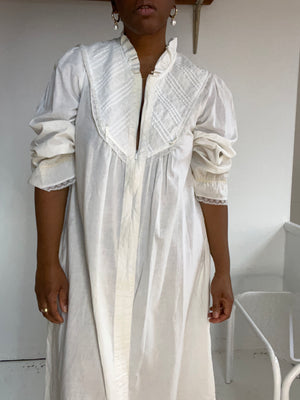Edwardian-ish Cotton Dress