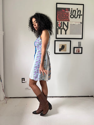 Patchwork Mini Dress