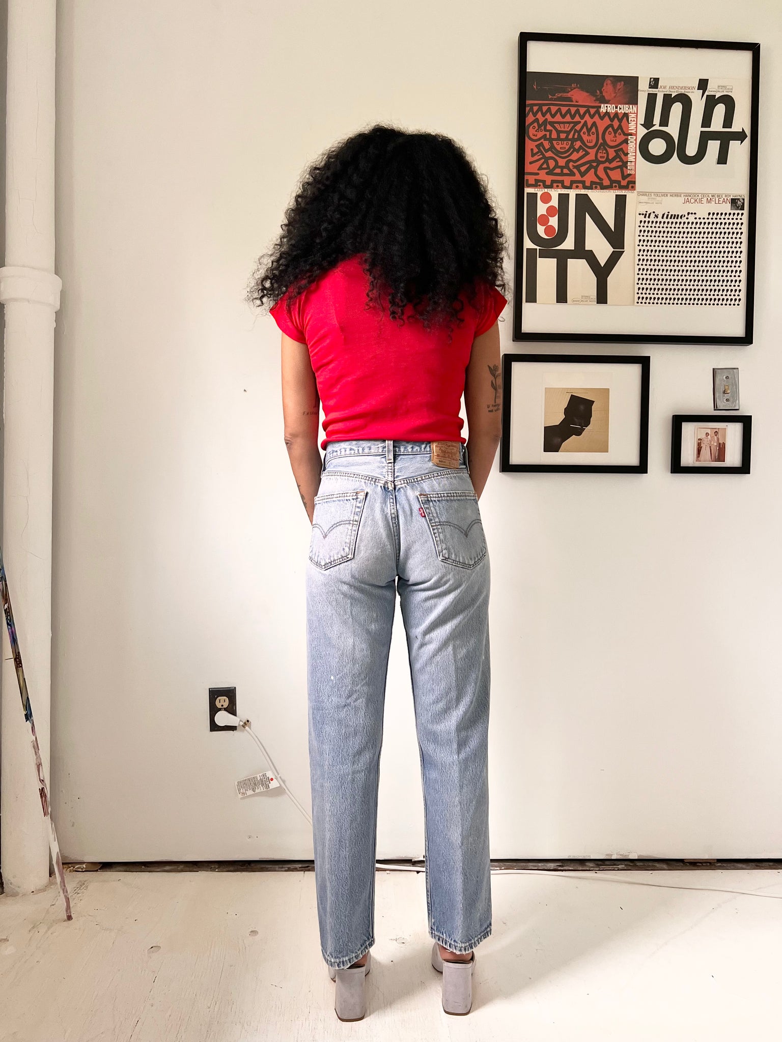 LEVI'S 501 Vintage Button Fly Jeans 31” x 29.5”